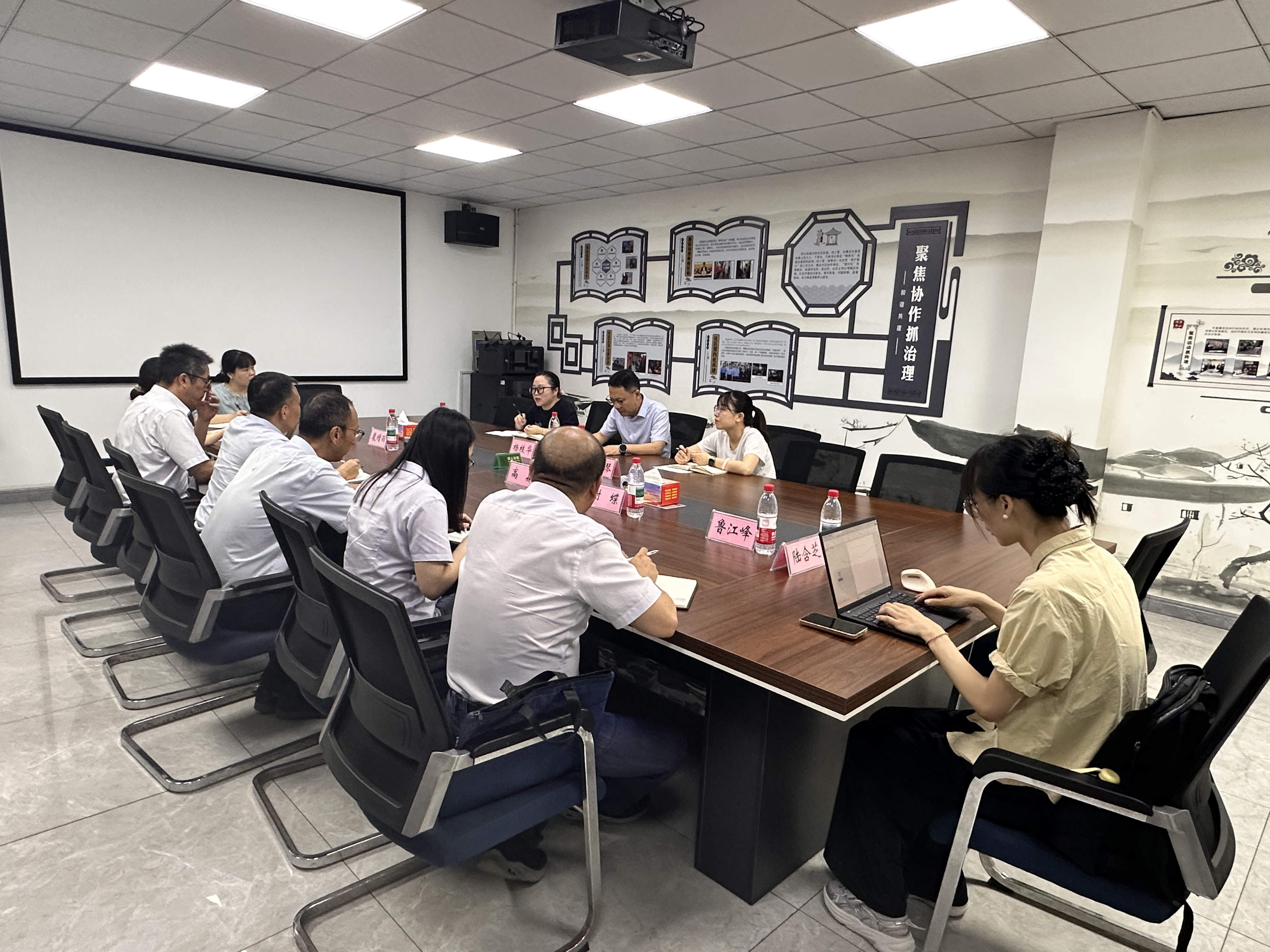 国网绍兴供电公司相关负责人孟永平一行调研绍兴市96345社会公共（便民）服务中心